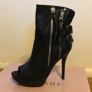 Black booties